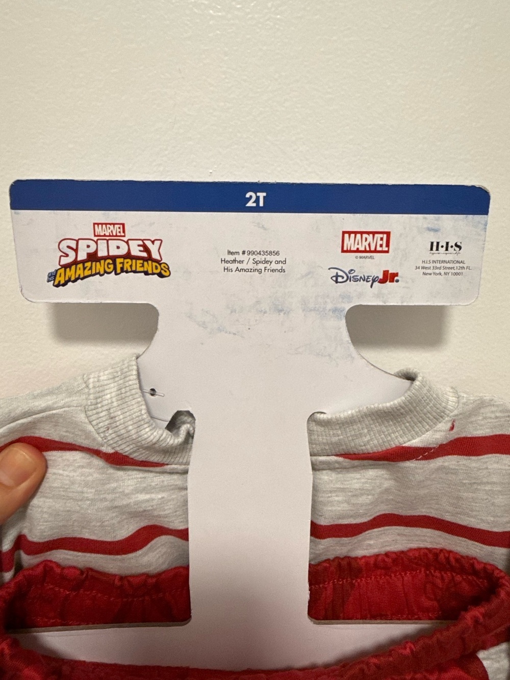 NWT Marvel Spiderman - Spidey Plush Pouch Outfit Set 2T - Picture 4 of 16